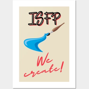 ISFP We Create Posters and Art